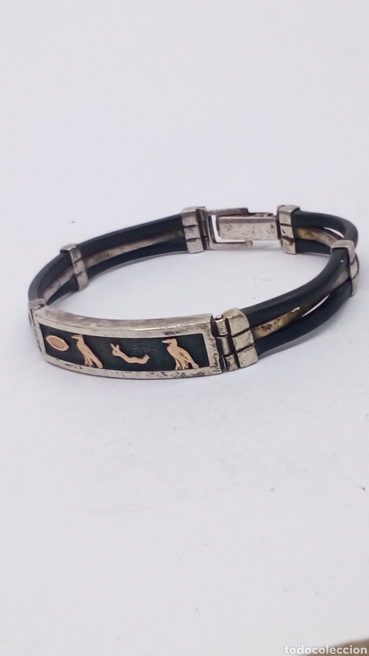 Joyeria: Pulsera de plata y oro - Foto 1