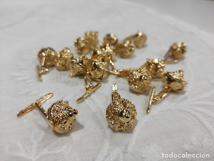Joyeria: Botones dorados con asa y pasador - Foto 1