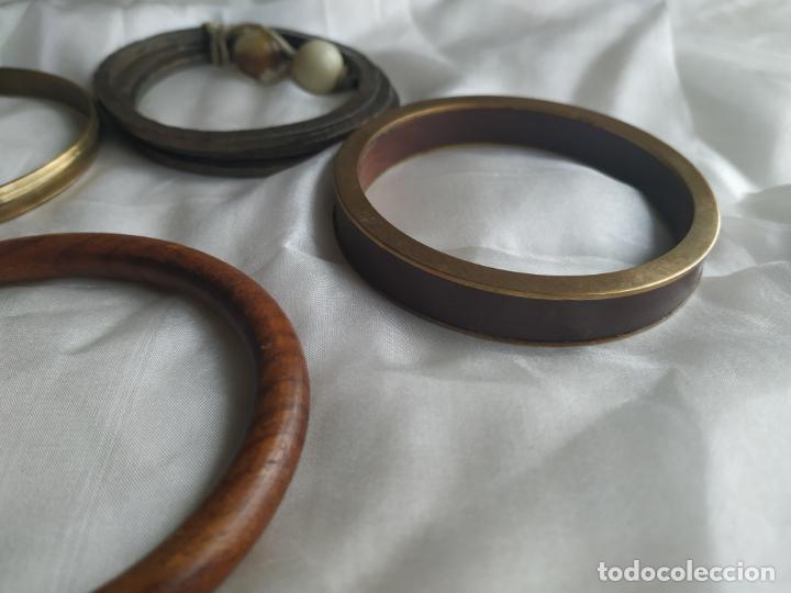Joyeria: Lote 5 pulseras r&iacute;gidas - Foto 9