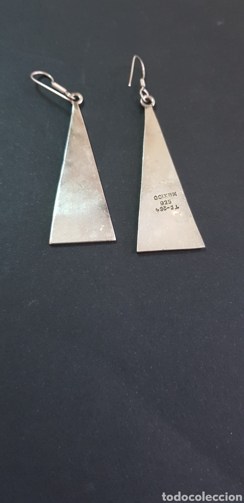 Joyeria: #591 PENDIENTES PLATA 925 MEXICO - Foto 2