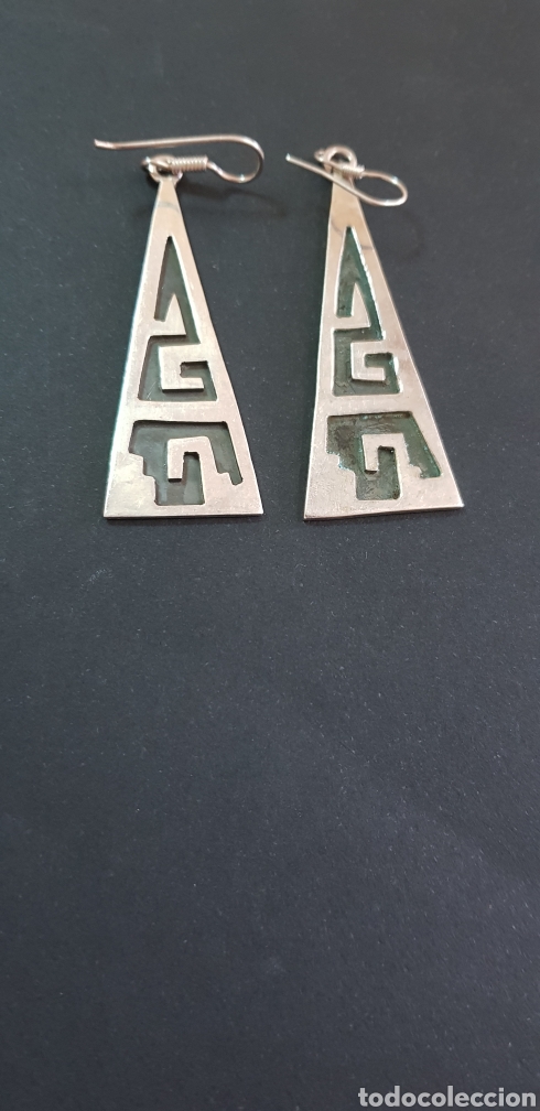 Joyeria: #591 PENDIENTES PLATA 925 MEXICO - Foto 1