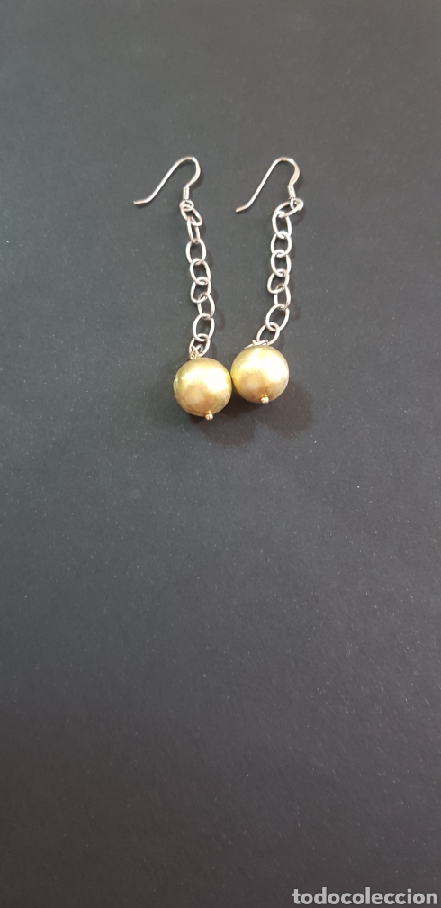 Joyeria: #595 PENDIENTES NAVIDE&Ntilde;OS EN PLATA 925 - Foto 1
