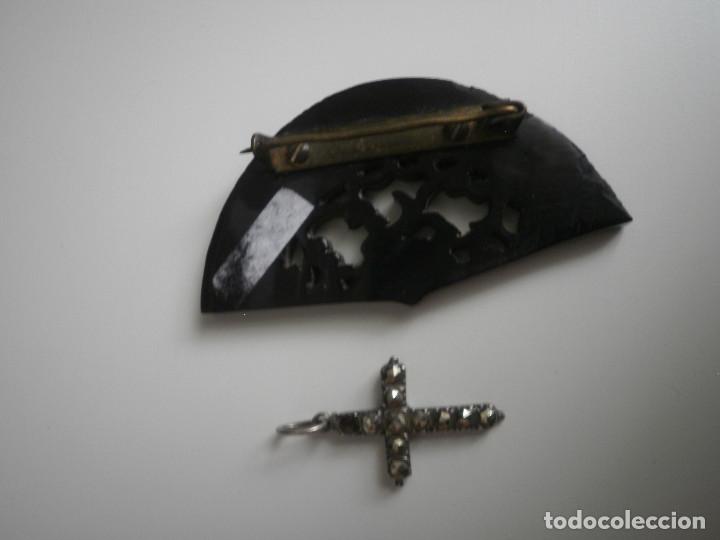 Joyeria: Lote de alfiler y cruz - Foto 2