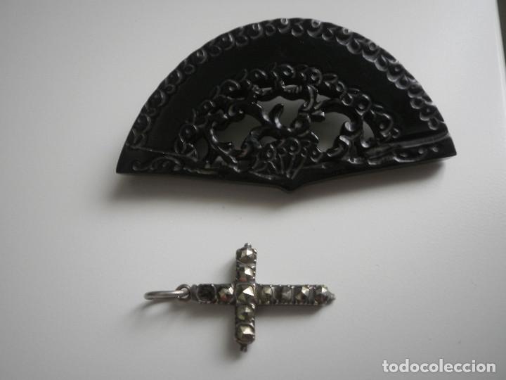 Joyeria: Lote de alfiler y cruz - Foto 3