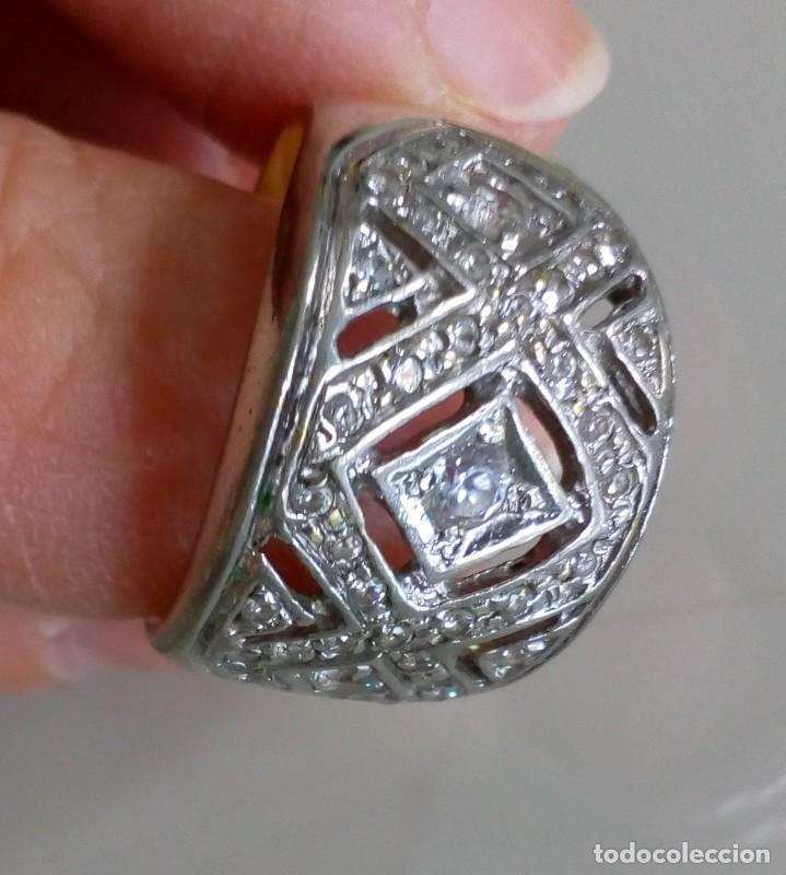 Joyeria: PRECIOSO ANILLO DE ORO BLANCO 18 KT