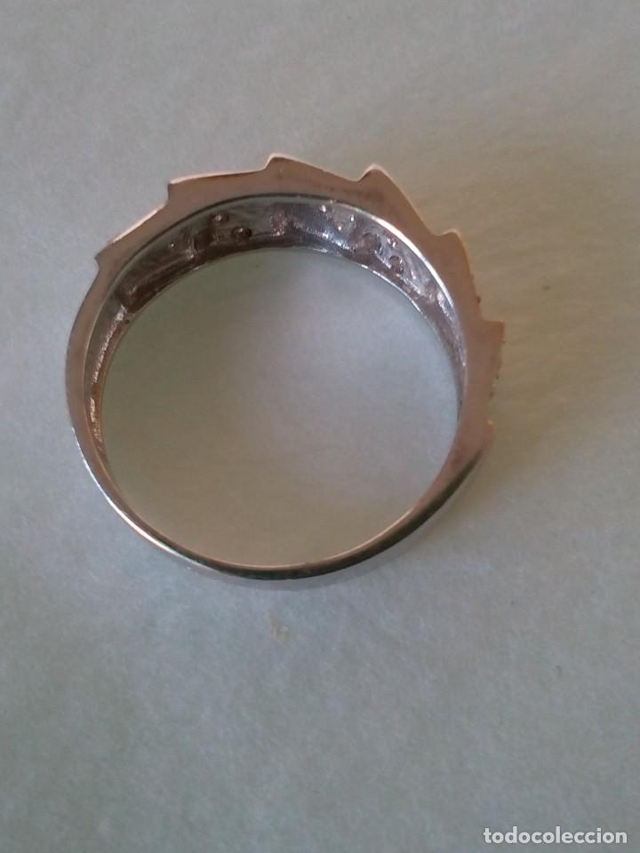 Joyeria: ORIGINAL ANILLO DE ORO BLANCO Y BRILLANTES - Foto 3