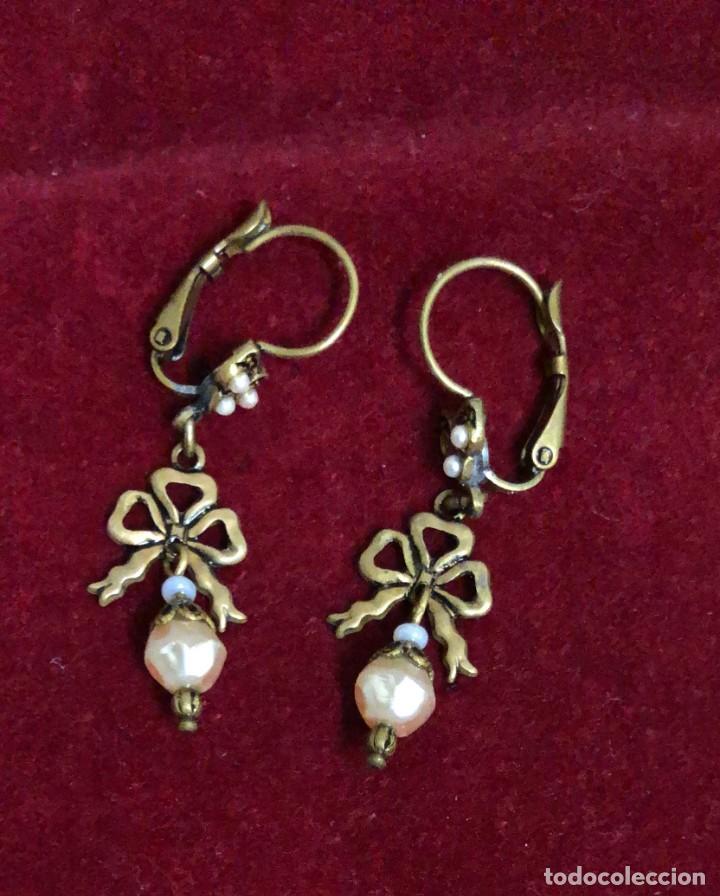 Joyeria: PENDIENTES LAZO Y PERLITAS - Foto 1
