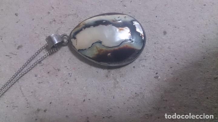Joyeria: Colgante concha de n&aacute;car y cadena plata 925 - Foto 6