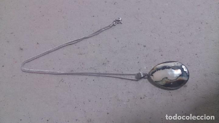 Joyeria: Colgante concha de n&aacute;car y cadena plata 925 - Foto 8
