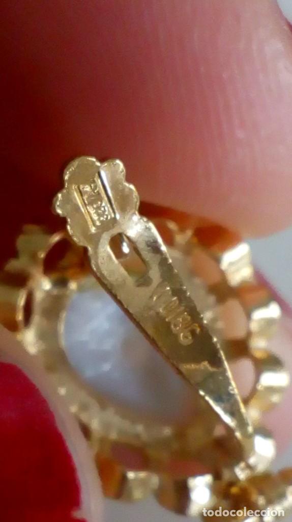 Joyeria: PRECIOSOS PENDIENTES DE PLATA CHAPADOS ORO - Foto 4