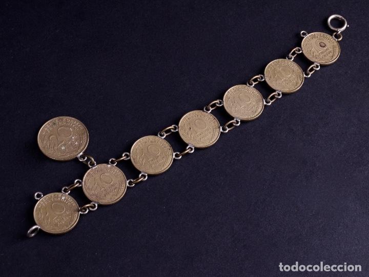 Joyeria: PULSERA 10 C&Eacute;NTIMOS REP&Uacute;BLICA FRANCESA - Foto 4
