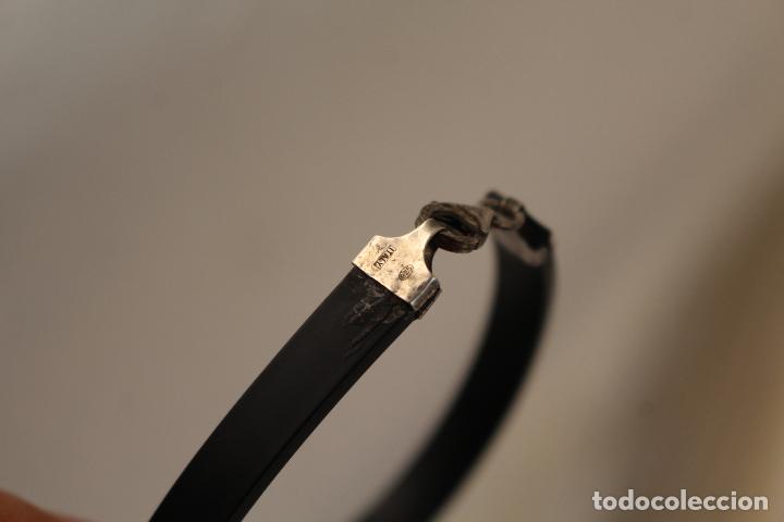 Joyeria: PUSERA DE CAUCHO Y PLATA 925 - Foto 2