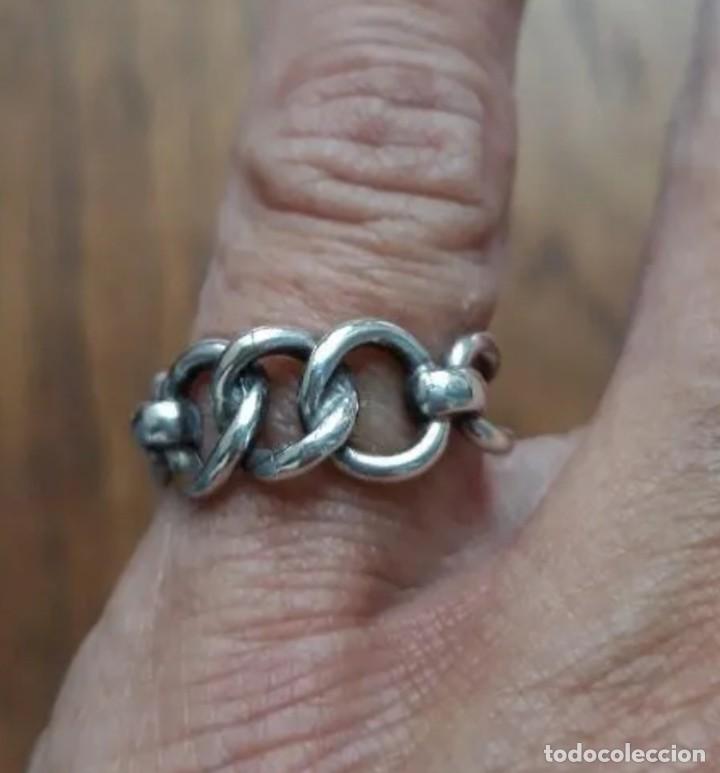 Joyeria: pulsera y anillo de plata a juego. - Foto 3