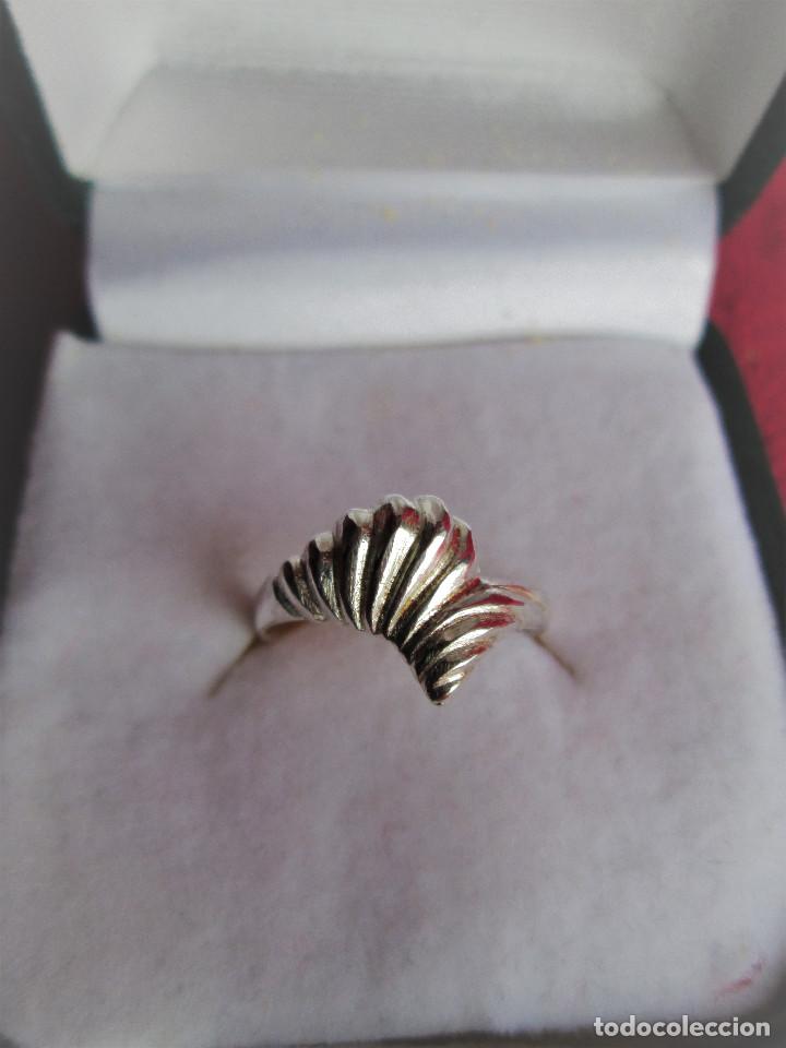Joyeria: ANTIGUO ANILLO DE PLATA - PUNZONADO - Foto 2