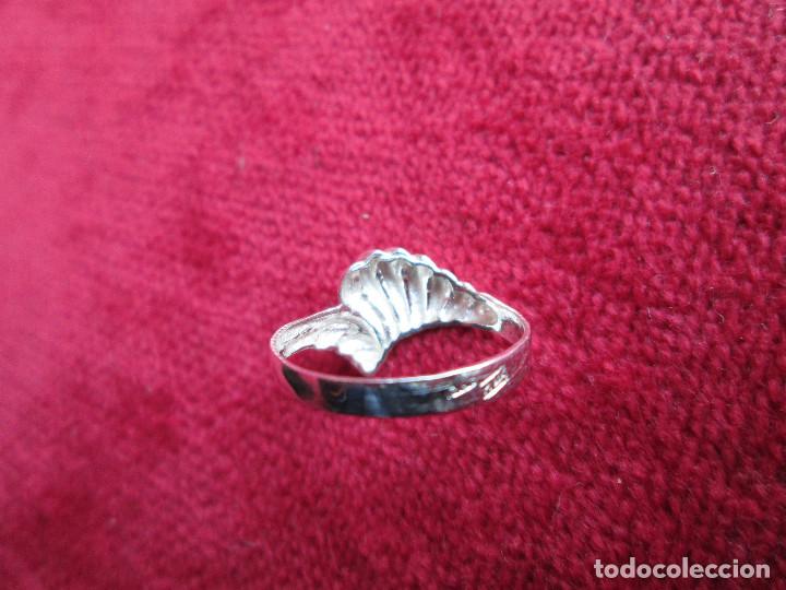 Joyeria: ANTIGUO ANILLO DE PLATA - PUNZONADO - Foto 5