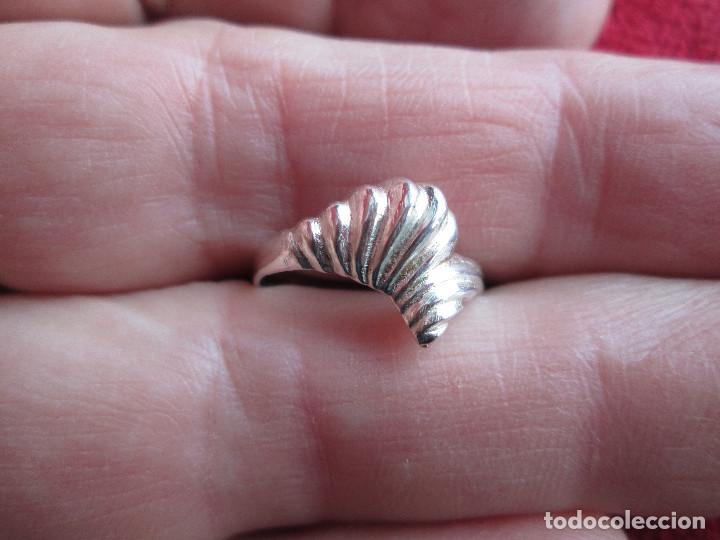 Joyeria: ANTIGUO ANILLO DE PLATA - PUNZONADO - Foto 6
