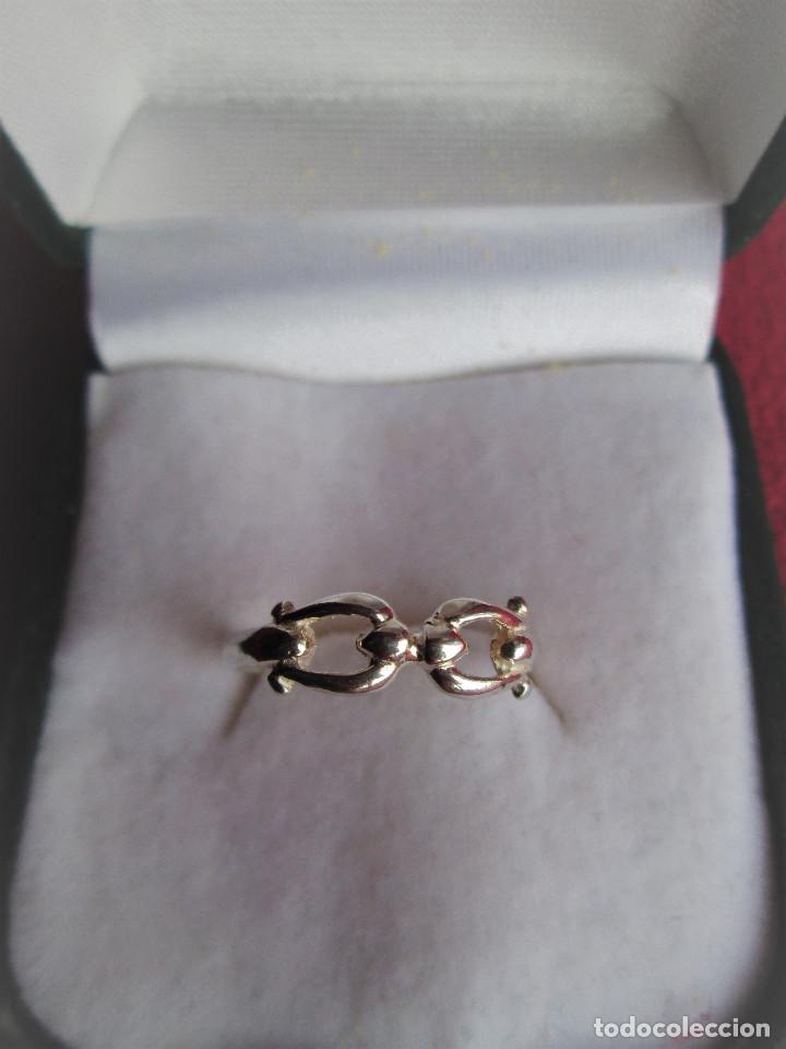 Joyeria: ANTIGUO ANILLO DE PLATA - PUNZONADO - Foto 1