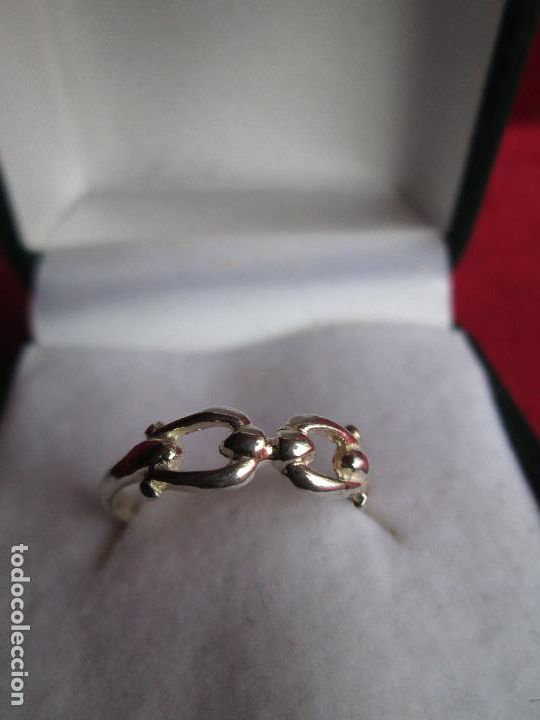 Joyeria: ANTIGUO ANILLO DE PLATA - PUNZONADO - Foto 2
