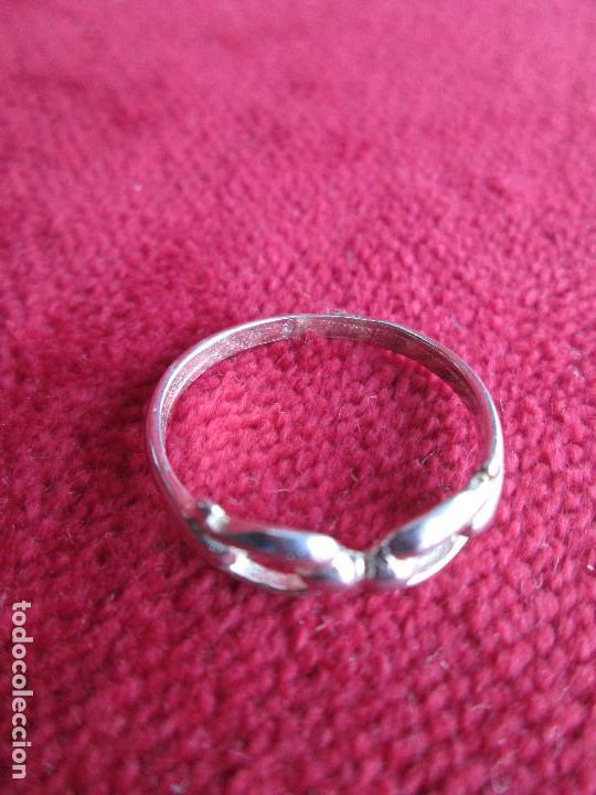 Joyeria: ANTIGUO ANILLO DE PLATA - PUNZONADO - Foto 3