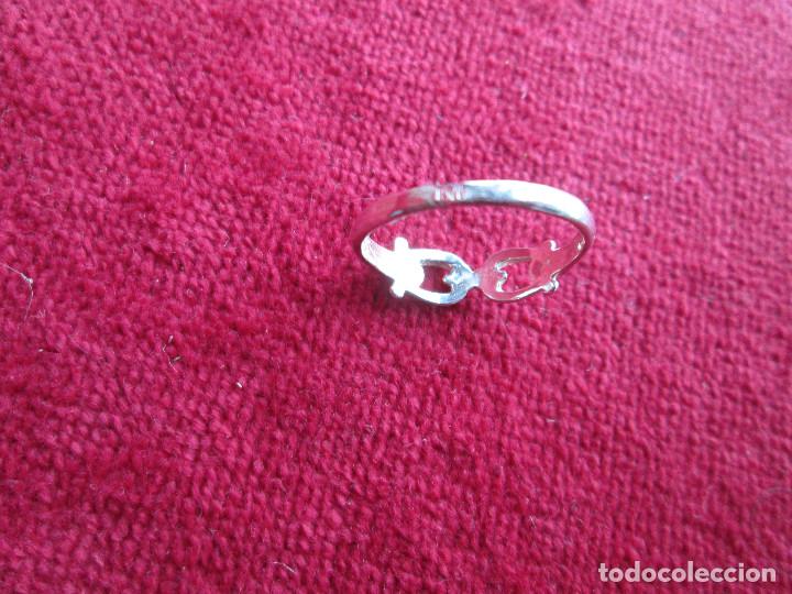 Joyeria: ANTIGUO ANILLO DE PLATA - PUNZONADO - Foto 4