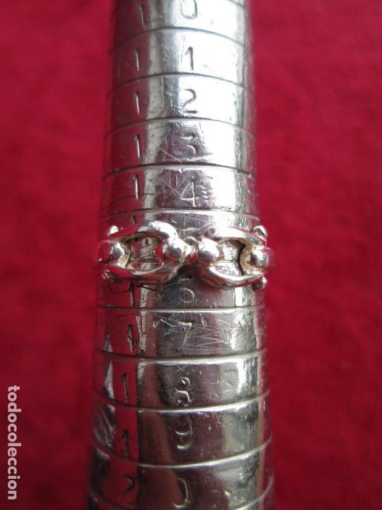 Joyeria: ANTIGUO ANILLO DE PLATA - PUNZONADO - Foto 6