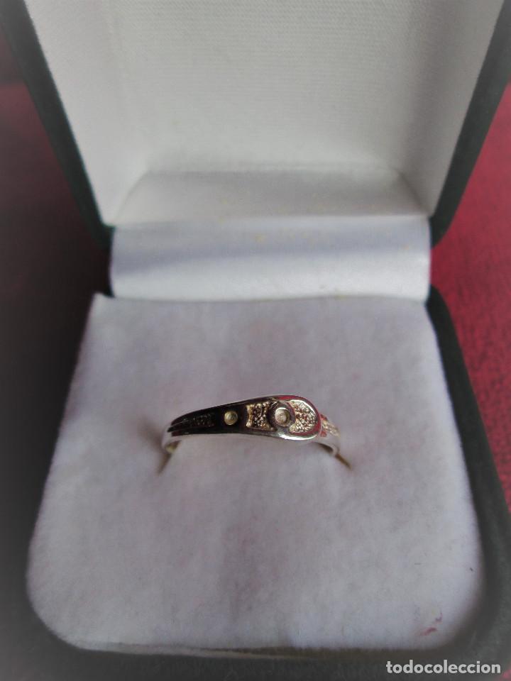 Joyeria: ANTIGUO ANILLO DE PLATA - PUNZONADO - Foto 1