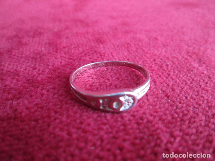 Joyeria: ANTIGUO ANILLO DE PLATA - PUNZONADO - Foto 3