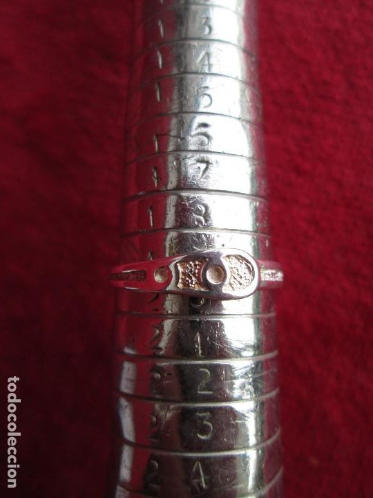 Joyeria: ANTIGUO ANILLO DE PLATA - PUNZONADO - Foto 6