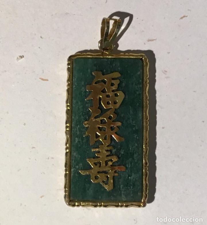 Joyeria: COLGANTE CHINO DORADO - Foto 2