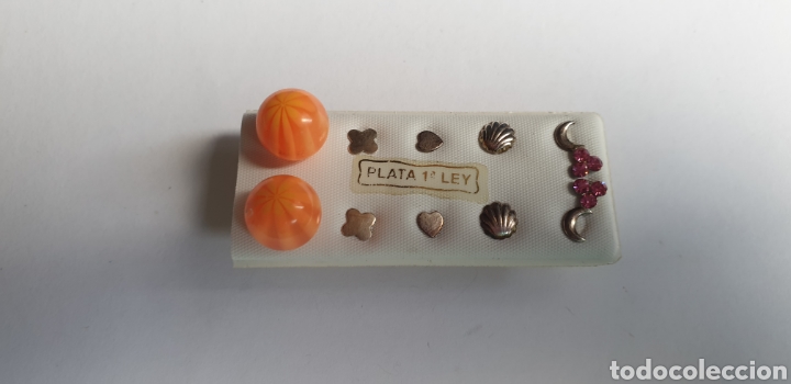 Joyeria: Lote de pendientes de plata de ley - Foto 2
