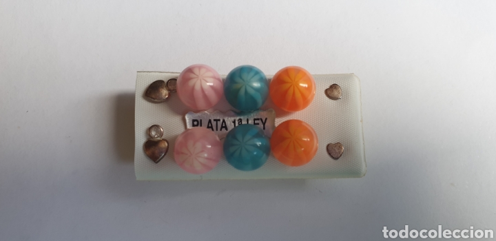Joyeria: Lote de pendientes de plata de ley - Foto 2