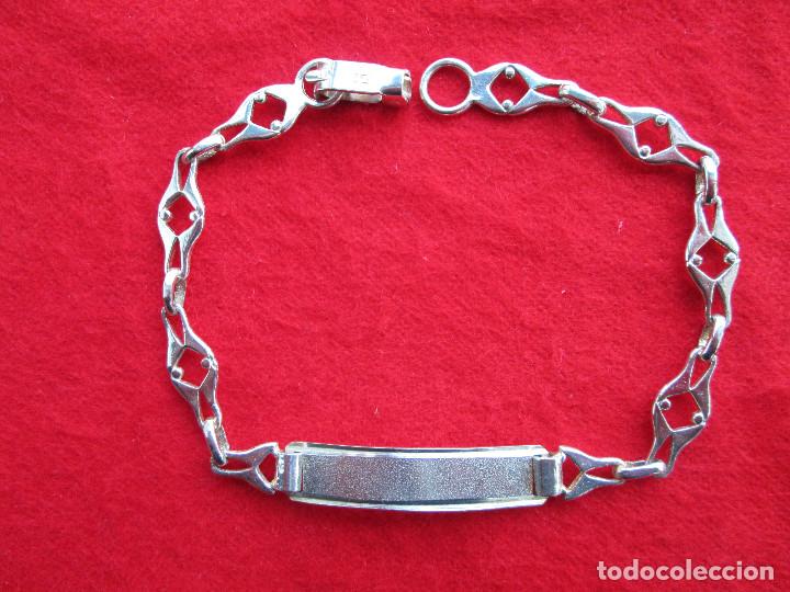 Joyeria: PULSERA DE PLATA 925 mm. - ESCLAVA - PUNZONADA - Foto 1