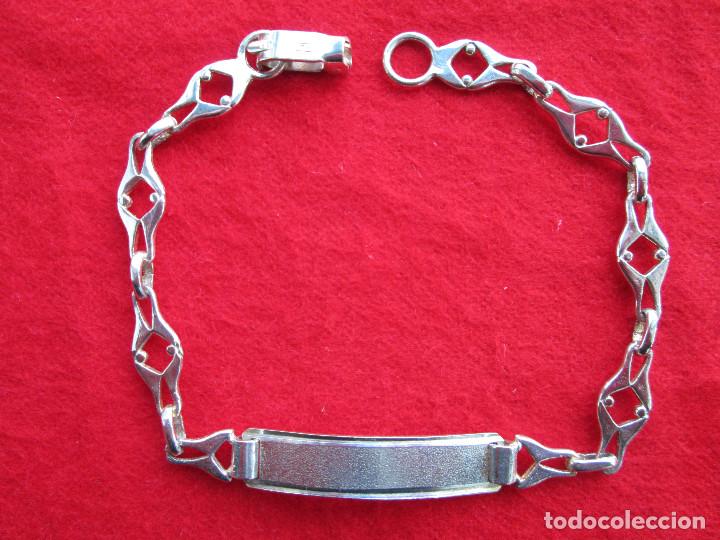 Joyeria: PULSERA DE PLATA 925 mm. - ESCLAVA - PUNZONADA - Foto 2