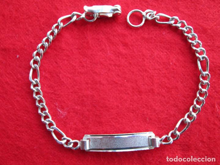 Joyeria: PULSERA DE PLATA 925 mm. - ESCLAVA - PUNZONADA - Foto 2
