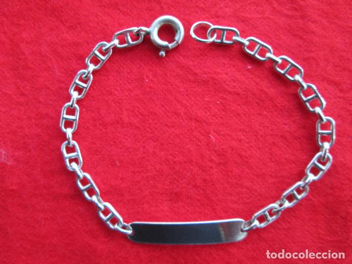 Joyeria: PULSERA DE PLATA 925 mm. - ESCLAVA - PUNZONADA - Foto 1