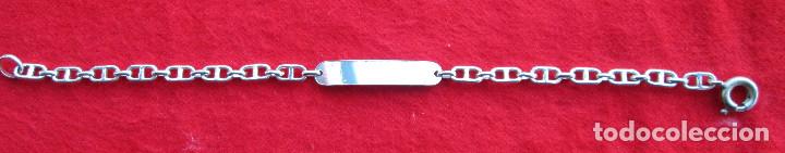 Joyeria: PULSERA DE PLATA 925 mm. - ESCLAVA - PUNZONADA - Foto 5