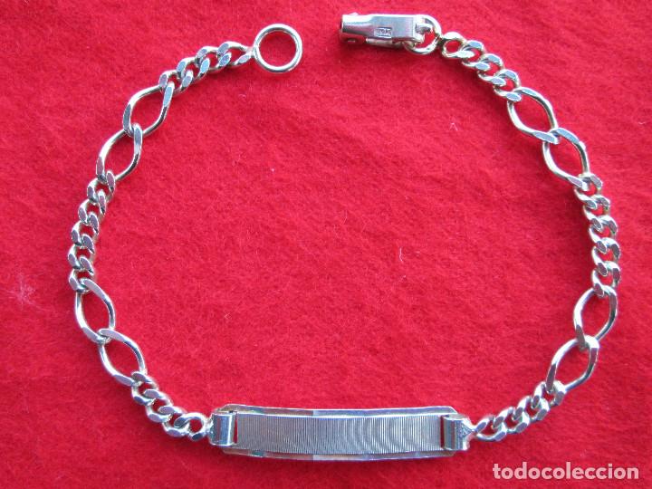 Joyeria: PULSERA DE PLATA 925 mm. - ESCLAVA - PUNZONADA - Foto 1