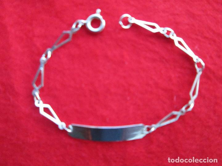 Joyeria: PULSERA DE PLATA 925 mm. - ESCLAVA INFANTIL - PUNZONADA - Foto 6