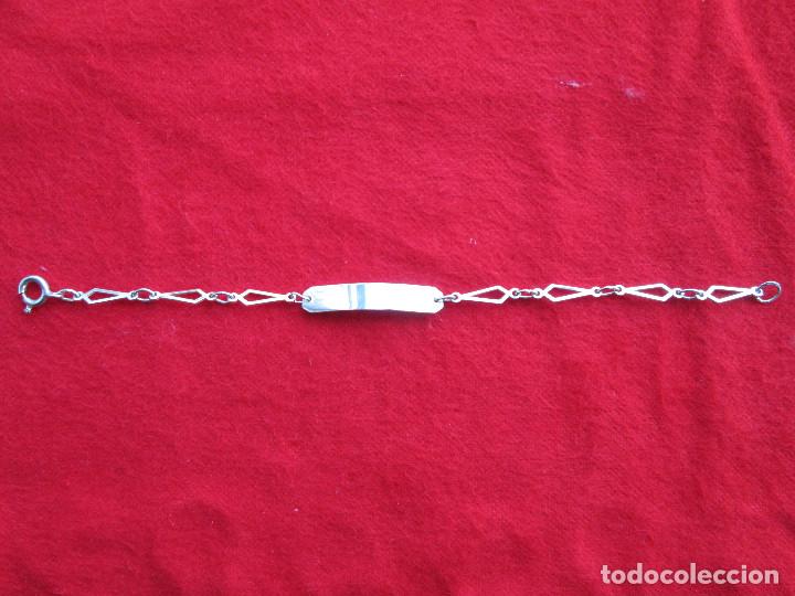 Joyeria: PULSERA DE PLATA 925 mm. - ESCLAVA INFANTIL - PUNZONADA - Foto 3