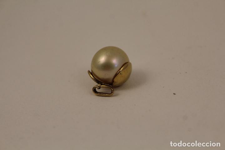 Joyeria: colgante perla y plata dorada de ley 925 - Foto 2