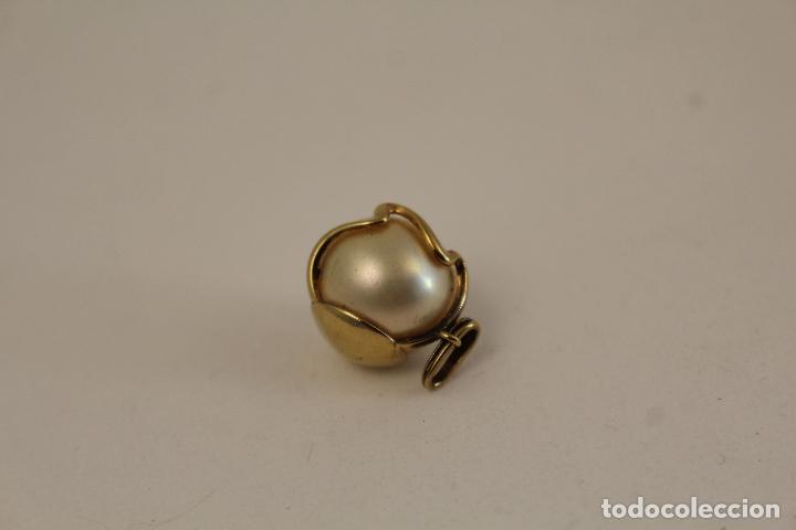 Joyeria: colgante perla y plata dorada de ley 925 - Foto 3