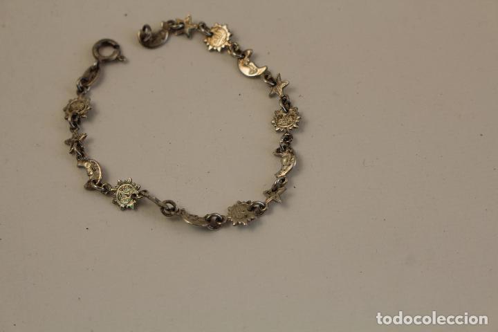 Joyeria: pulsera de lunas y soles en plata de ley 925 - Foto 5