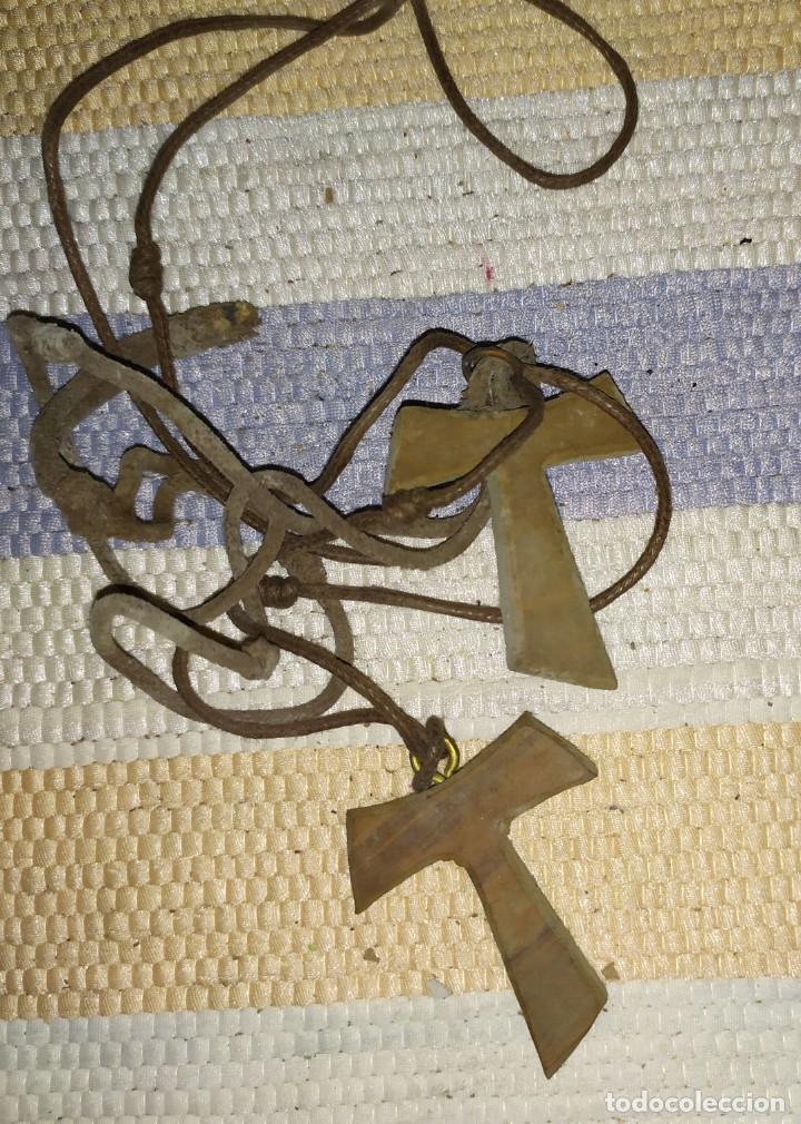 Joyeria: Collar crucifijo madera - Foto 1