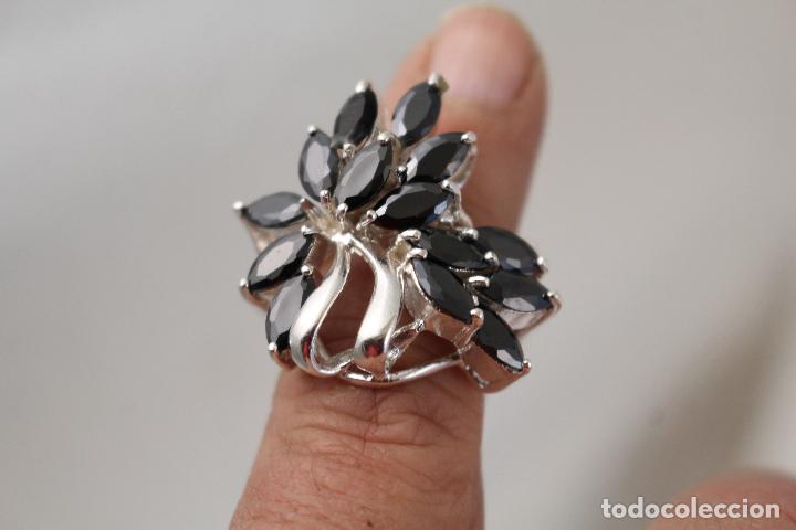 Joyeria: anillo plata 925 con &oacute;nix - Foto 3