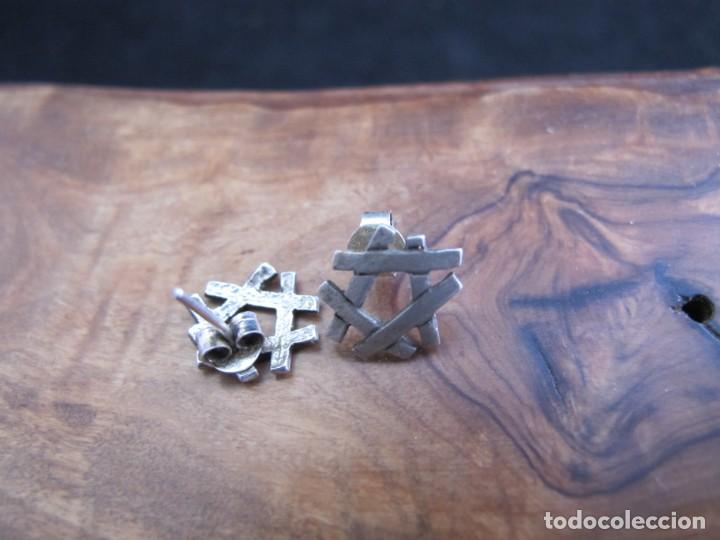 Joyeria: Peque&ntilde;os pendientes en plata de ley. - Foto 3