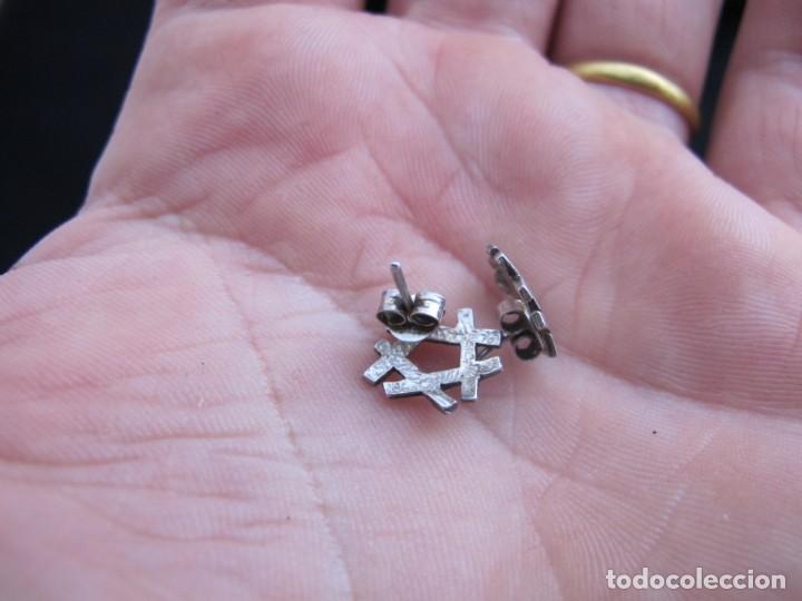Joyeria: Peque&ntilde;os pendientes en plata de ley. - Foto 5