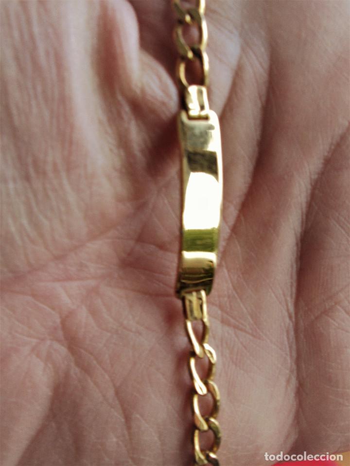 Joyeria: ESCLAVA - PULSERA CHAPADO EN ORO - SIN ESTRENAR - Foto 5