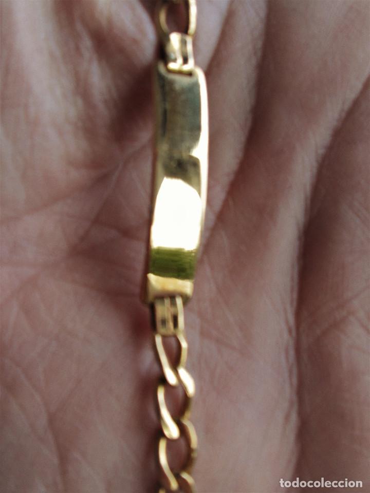 Joyeria: ESCLAVA - PULSERA CHAPADO EN ORO - SIN ESTRENAR - Foto 6