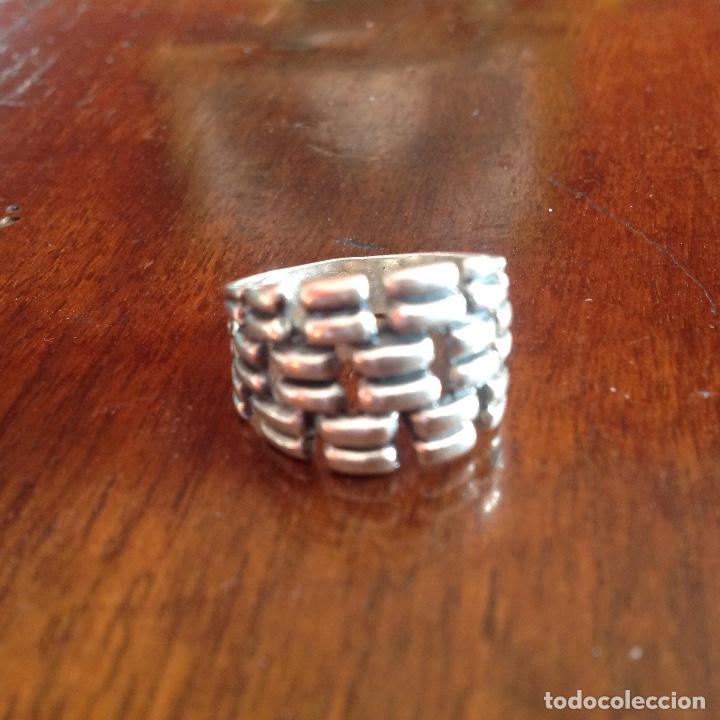 Joyeria: ANILLO DE PLATA DE LEY. CONTRASTE. MEDIDA 17 - Foto 2