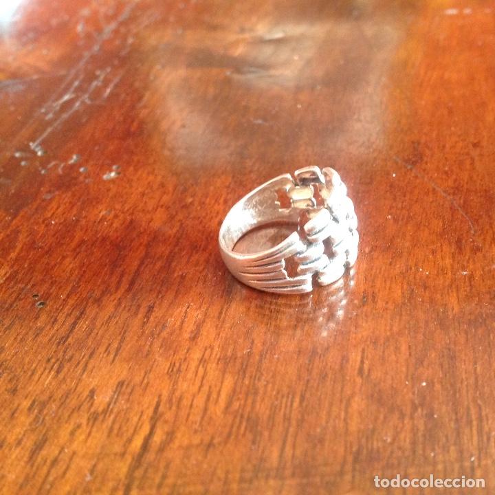 Joyeria: ANILLO DE PLATA DE LEY. CONTRASTE. MEDIDA 17 - Foto 3